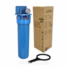 Aquafilter BigBlue 20" AHB-FH20B1-B-WB магістральний фільтр-комплект
