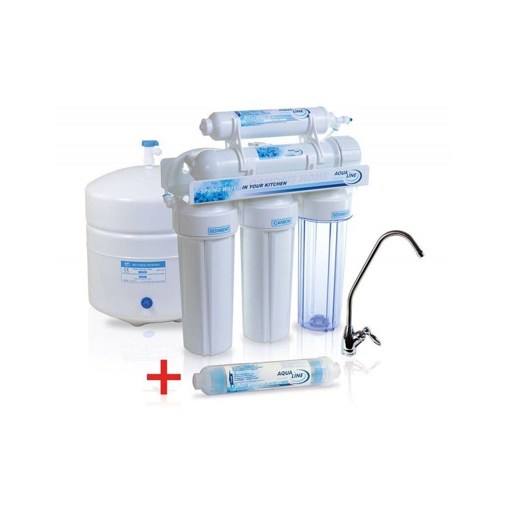 Aqualine RO-5 BIORAY MT18 Фильтр для воды - купить в Киеве с бесплатной  доставкой по Украине и Киеву на сайте фильтров для воды Akvo