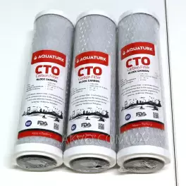 Aquaturk CTO10 Картридж з пресованого активованого вугілля 2,5 "х10" 6-3-CTO10-1 - Фото№3