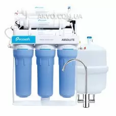 Ecosoft Absolute с минерализатором и помпой на станине фильтр обратного осмоса
