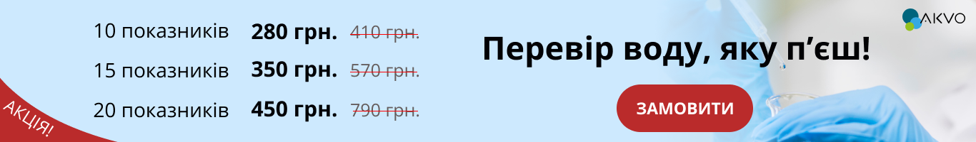 Аналіз води