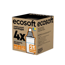 Ecosoft CRVKAB4ECO Комплект картриджей универсальных для фильтров-кувшинов Барьер 4 шт Ecosoft CRVKAB4ECO Комплект картриджей универсальных для фильтров-кувшинов Барьер 4 шт