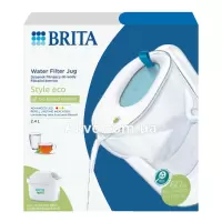 BRITA Style eco LED MaxtraPro Фільтр глечик синій 2,4 л