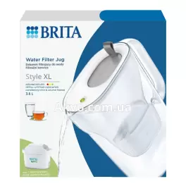 BRITA Style XL LED MaxtraPro Фильтр кувшин серый 3,6 л - Фото№2