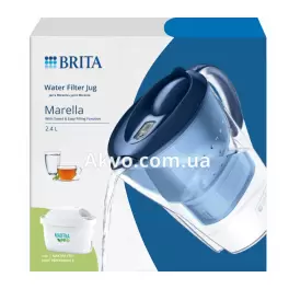 BRITA Marella MaxtraPro Фільтр глечик синій 2,4 л - Фото№2