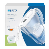 BRITA Marella MaxtraPro Фільтр глечик білий 2,4 л