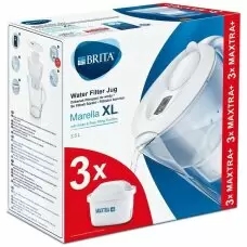 Brita Marella XL 3х MAXTRA+ Фильтр-кувшин для очистки воды белый