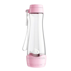 BWT Бутылка стеклянная, розовая 825342