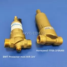 BWT Protector mini H/R 1˝ Самопромывной механический фильтр для горячей воды - Фото№5