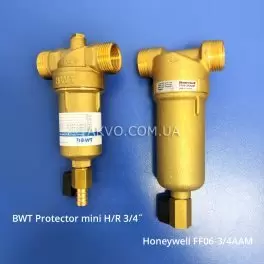 BWT Protector mini H/R ¾˝ Самопромивні механічний фільтр для гарячої води - Фото№4