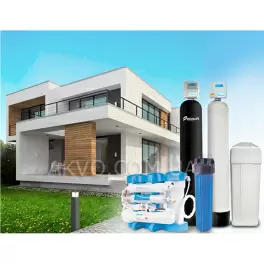 Ecosoft Комплект оборудования Премиум для очистки воды в коттедже с 1-2 санузлами - Фото№3