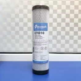 Ecosoft CTO10 Картридж из прессованного активированного угля 2,5"х10" CHVCB2510ECO - Фото№4