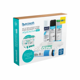 Комплект картриджей Ecosoft PURE AquaCalcium Mint на 12 месяцев CHV6PUREMAC - Фото №2