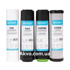 Ecosoft CHVROBUSTPRO Комплект картриджей 1-2-3-4 для фильтра RObust PRO