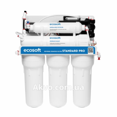 Ecosoft Standard PRO з мінералізацією та помпою фільтр зворотного осмосу MO550MPECOSTD