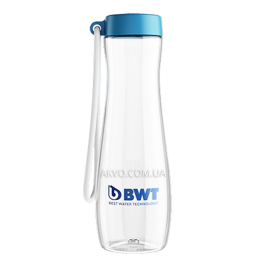 BWT Tritan Пляшка скляна, блакитна 825330 - Фото№2