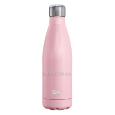 Geo Нержавеющая бутылка/термос с матовым покрытием, 0,5 л, розовая BTSS17SLPOWPK