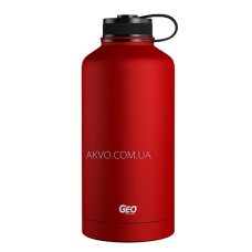 Geo Нержавеющая бутылка/термос с матовым покрытием 0,95 л, красный BTSS32RRD