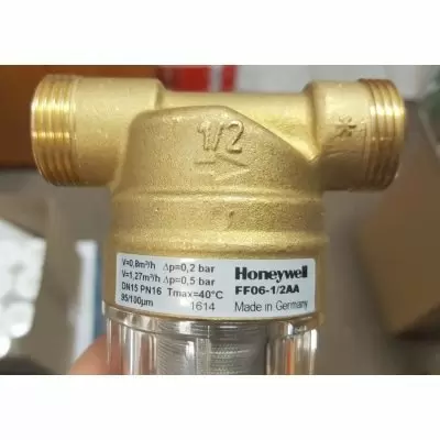 Honeywell (Resideo) FF06-1/2AA сетчатый самопромывной фильтр механической очистки для холодной воды - Фото №4