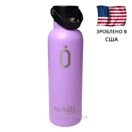 Kinetico Runbott Пляшка-термос фіолетова на 600 мл - Фото№2