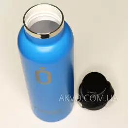 Kinetico Runbott Пляшка-термос синя на 600 мл - Фото№3
