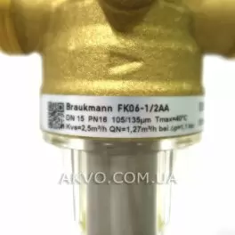 Honeywell (Resideo) FK06-1/2AA сетчатый промывной фильтр для холодной воды с редуктором - Фото№3