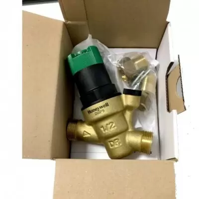 Honeywell (Resideo) D05FS-1/2A редуктор давления воды + манометр M38K-A10 - Фото №4