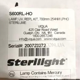 VIQUA Sterilight S600RL-HO Сменная УФ-лампа  - Фото№5